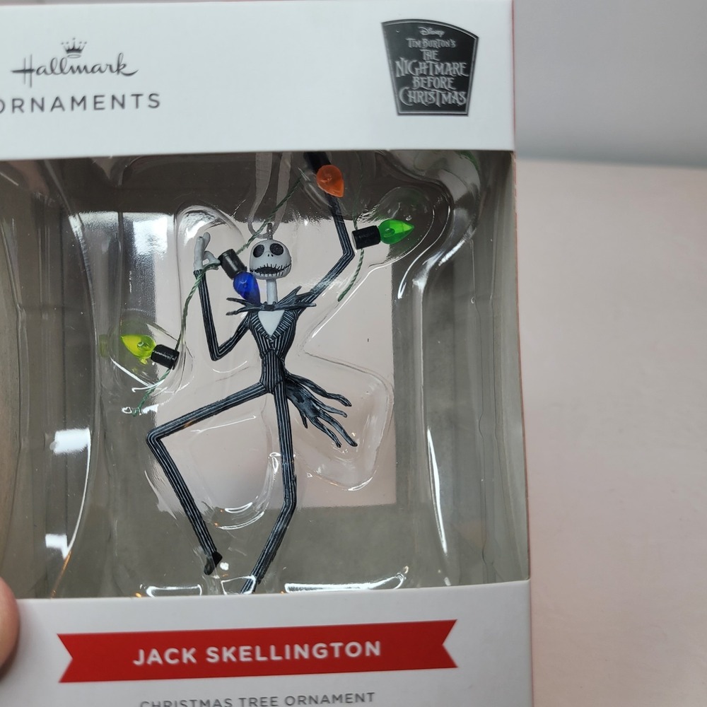 Hallmark 2025 The Nightmare Before Christmas‎ Jack Skellington Ornament